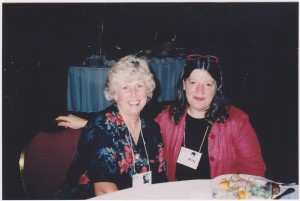 40th Reunion:  Cathy Alleman, Winnie Scherrer