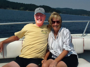 Dave & Diane at Coeur d'Alene Summer 2014